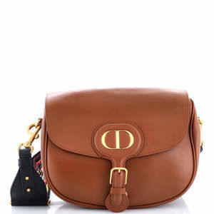 Christian Dior Large Bobby Flap Bag Leather
